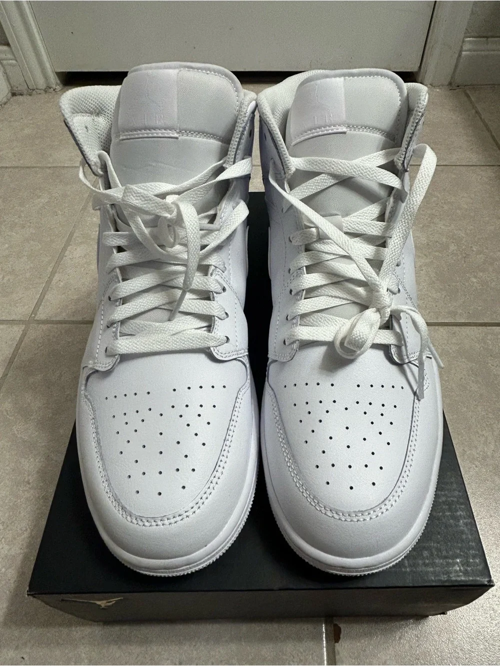 Jordan Men's White High-Top Sneakers
